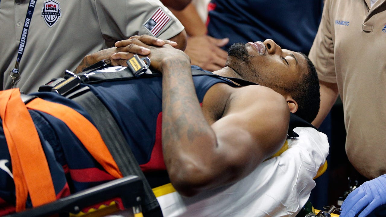 Doctors say George faces long rehab process after injury